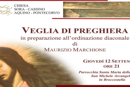 VEGLIA DI PREGHIERA - IN PREPARAZIONE ALL'ORDINAZIONE DIACONALE